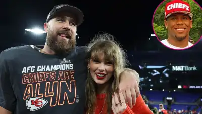 Promo Travis Kelce BFF Aric Jones Reveals Really Like Having Taylor Swift in Game Day Suite