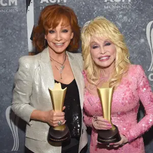 Reba McEntire Says Shes Never Met Friend Dolly Partons Rarely Seen Husband Carl Thomas Dean