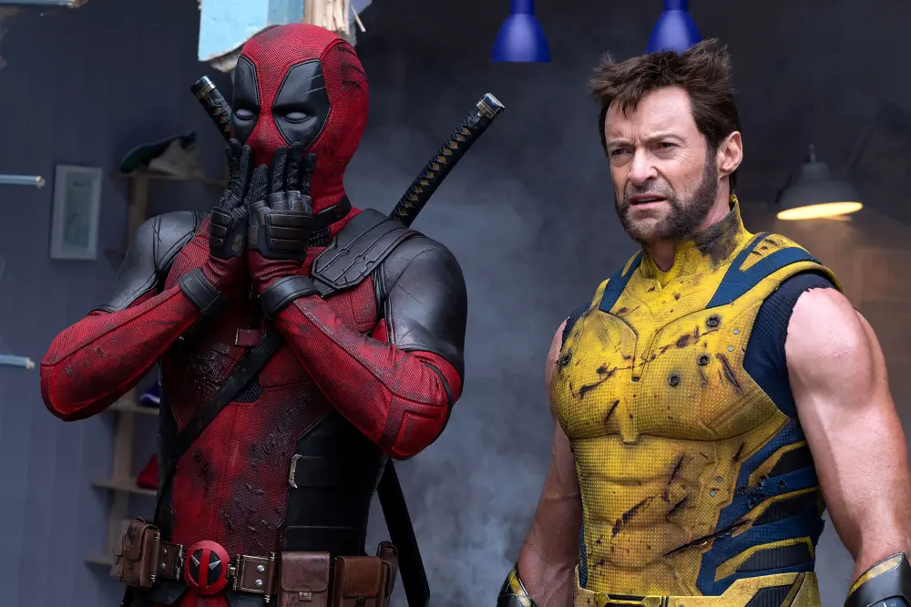 Ryan Reynolds and Hugh Jackman Deadpool Wolverine