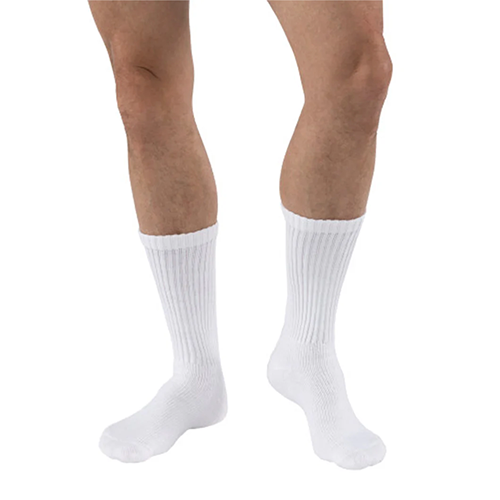 JOBST SensiFoot 8-15 mmHg Unisex Crew Length Diabetic Mild Support Socks