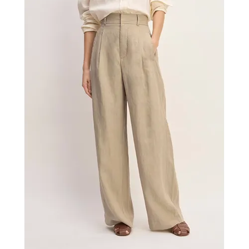 Everlane Linen Way-High Drape Pants