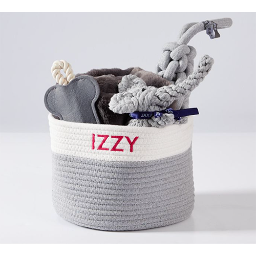 Welcome Replica Luxury Handbag Dog Basket Toy Set