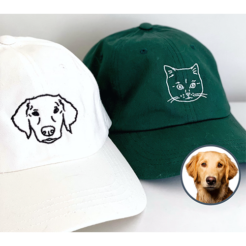 Embroidered Pet Hat