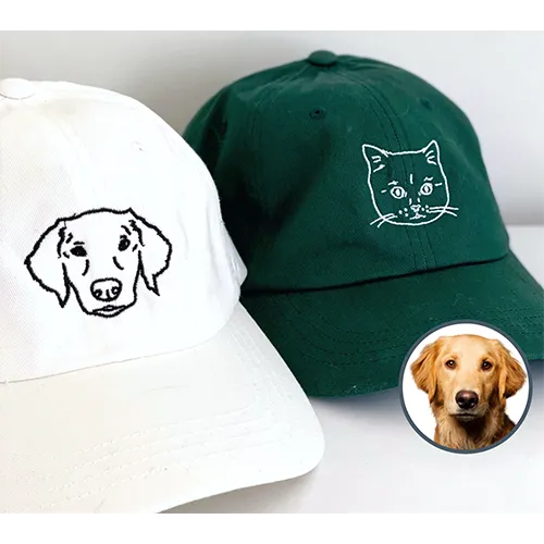 Embroidered Pet Hat