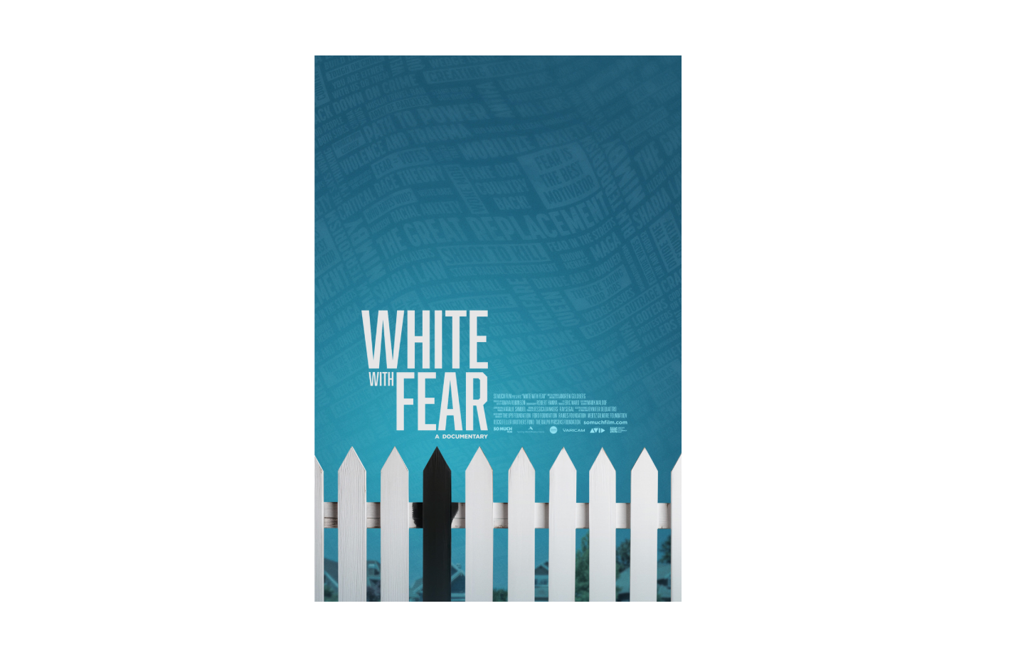 White With Fear Poster