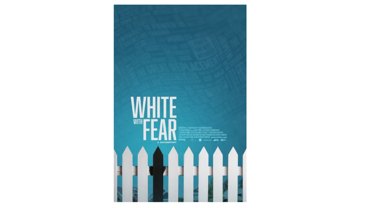White With Fear Poster
