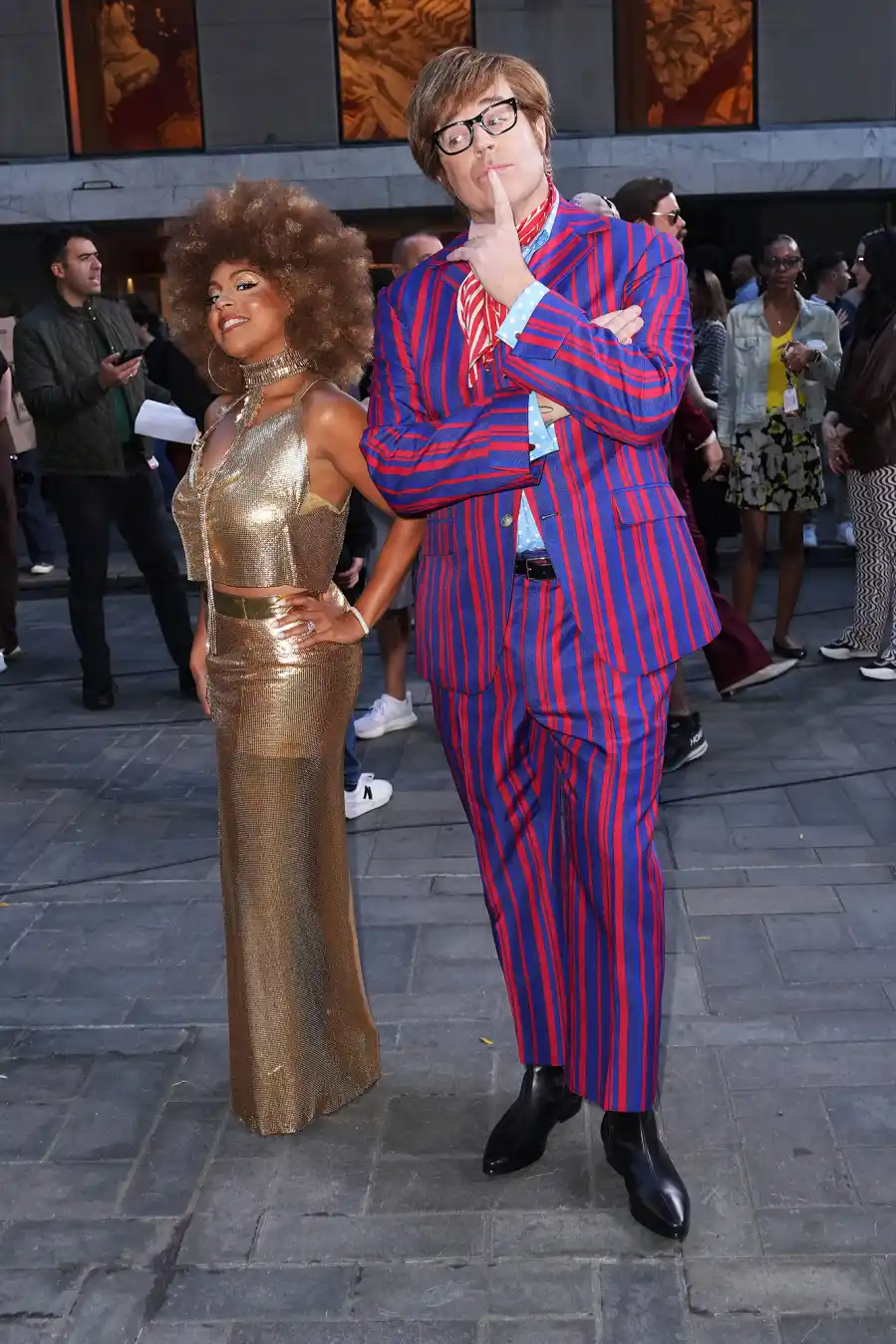 Sheinelle Jones and Carson Daly Today Show Hosts 2024 Halloween Costumes