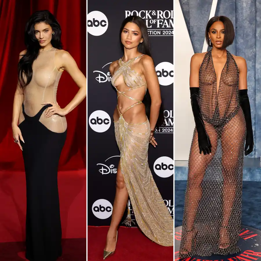 Stars Who Have Left Little to the Imagination in Sheer Dresses