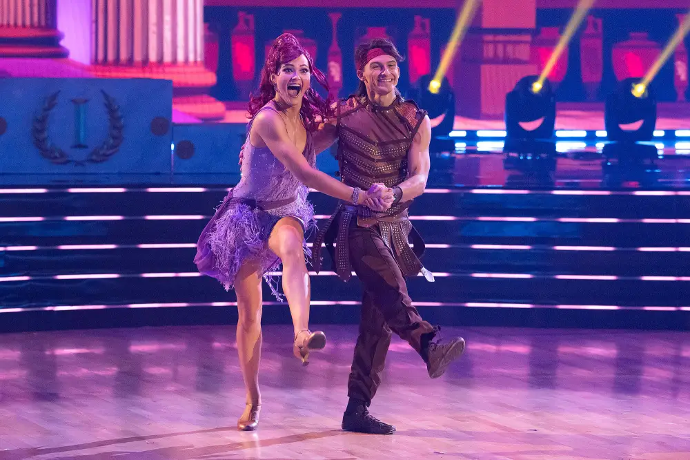 Stephen Nedoroscik and Rylee Arnold Dancing With the Stars Disney Night