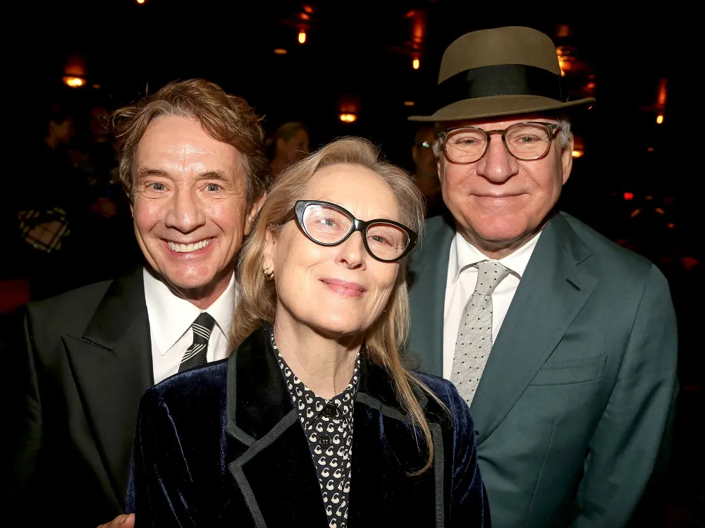 Steve Martin alimenta los rumores de relaci&oacute;n entre Meryl Streep y Martin Short en redes sociales