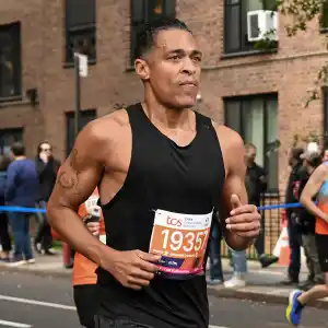 TJ Holmes Is Running NYC Marathon After Hospitalization