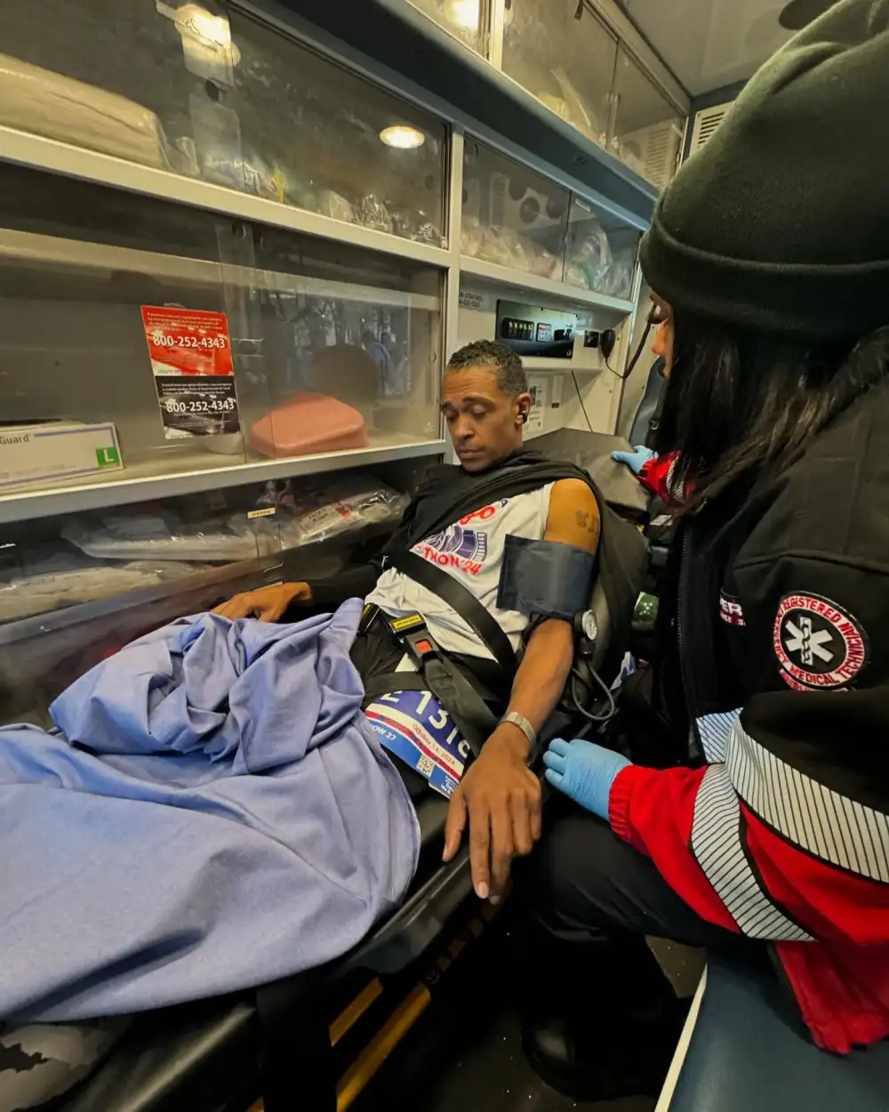 T.J. Holmes and Amy Robach Break Silence About His Hospital Visit During Chicago Marathon