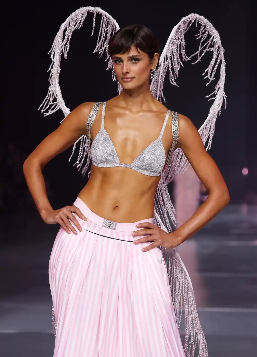 Taylor Hill Reflects on Her Past Victoria s Secret Fashion Shows and Viral Wedding Makeup Best Version of Myself