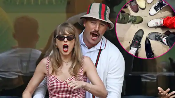 Taylor Swift Joins Travis Kelce Squad in Game Day Pic