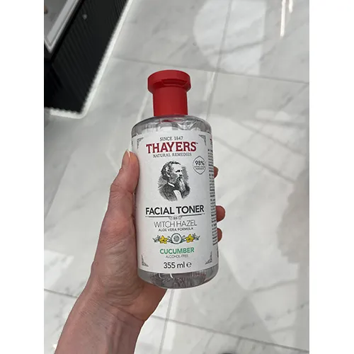 Thayers Alcohol-Free Witch Hazel Facial Mist Toner with Aloe Vera, Cucumber