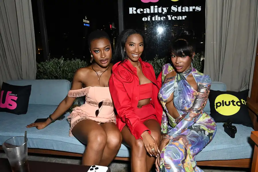 Tolu Ekundare Aisha Bowe and Chelsea Lazkani Inside Luxury Handbag Shopping Reality Stars of the Year Party