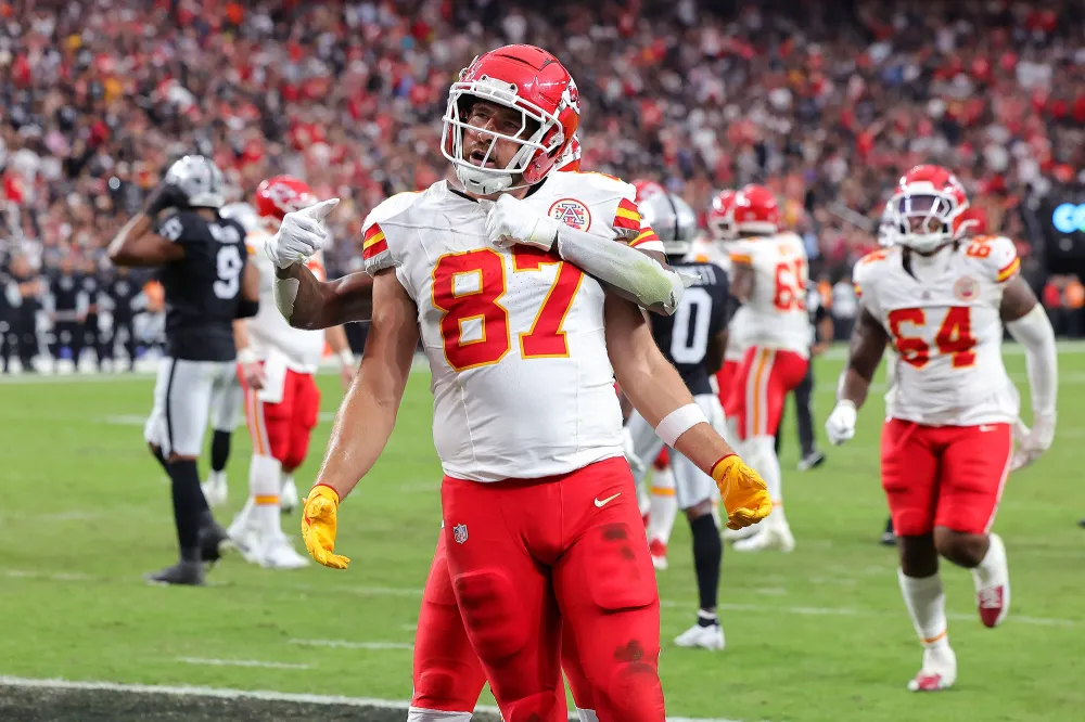 Travis Kelce Jokes About 1st Touchdown of the Season 2