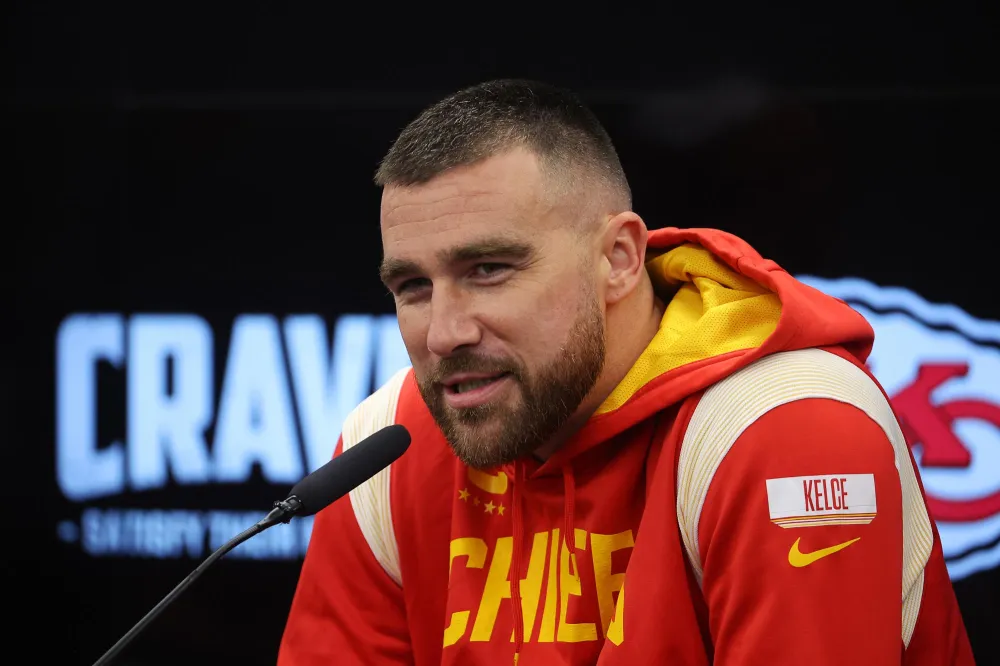 Travis Kelce Sings Taylor Swift s Bad Blood in the Middle of New Heights Episode 074