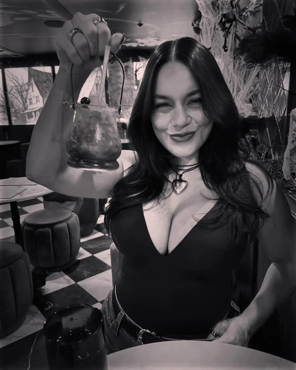 Vanessa Hudgens Shows Off Figure in Plunging Bodysuit