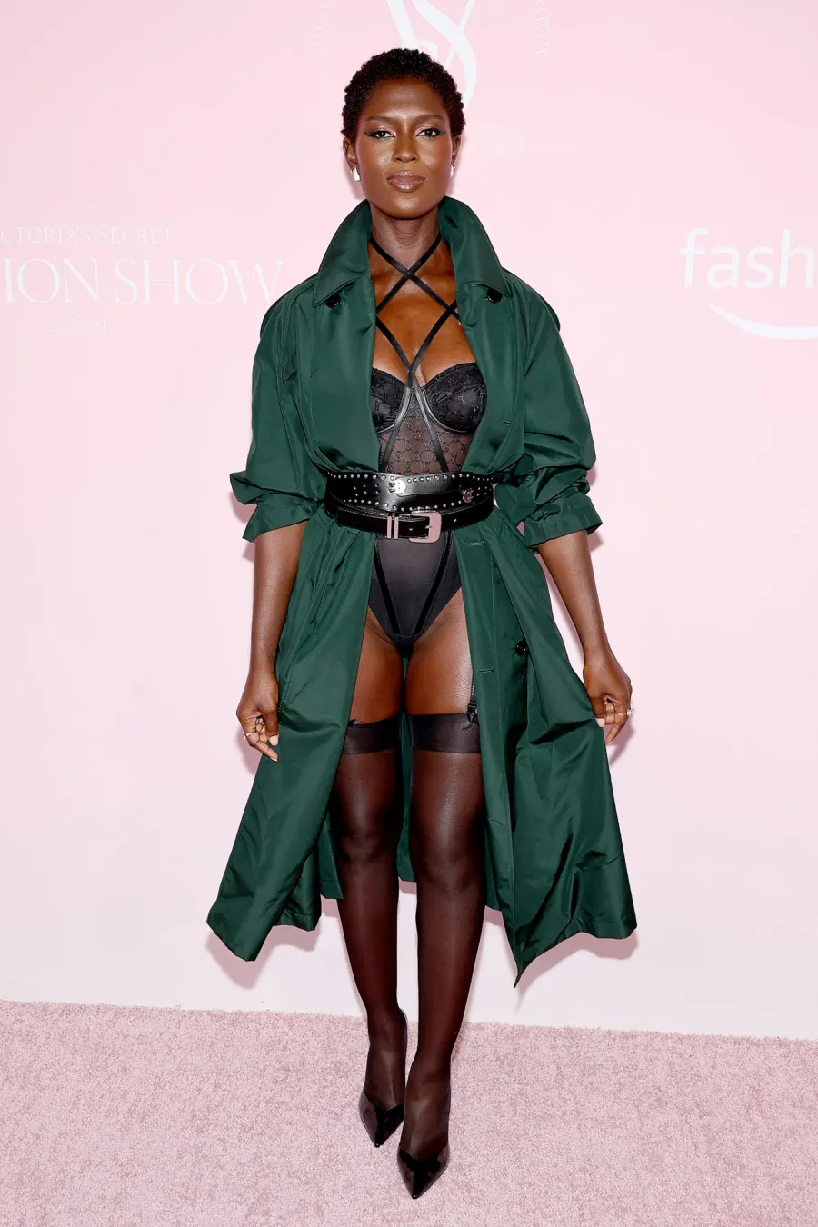 Victoria s Secret Fashion Show 2024 Red Carpet Jodie Turner Smith 647