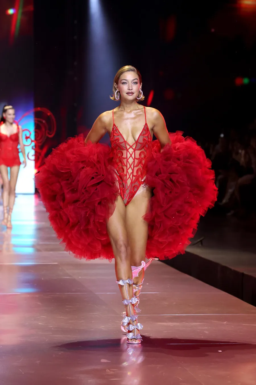 Victoria s Secret Fashion Show 2024 Runway Gigi Hadid back 692