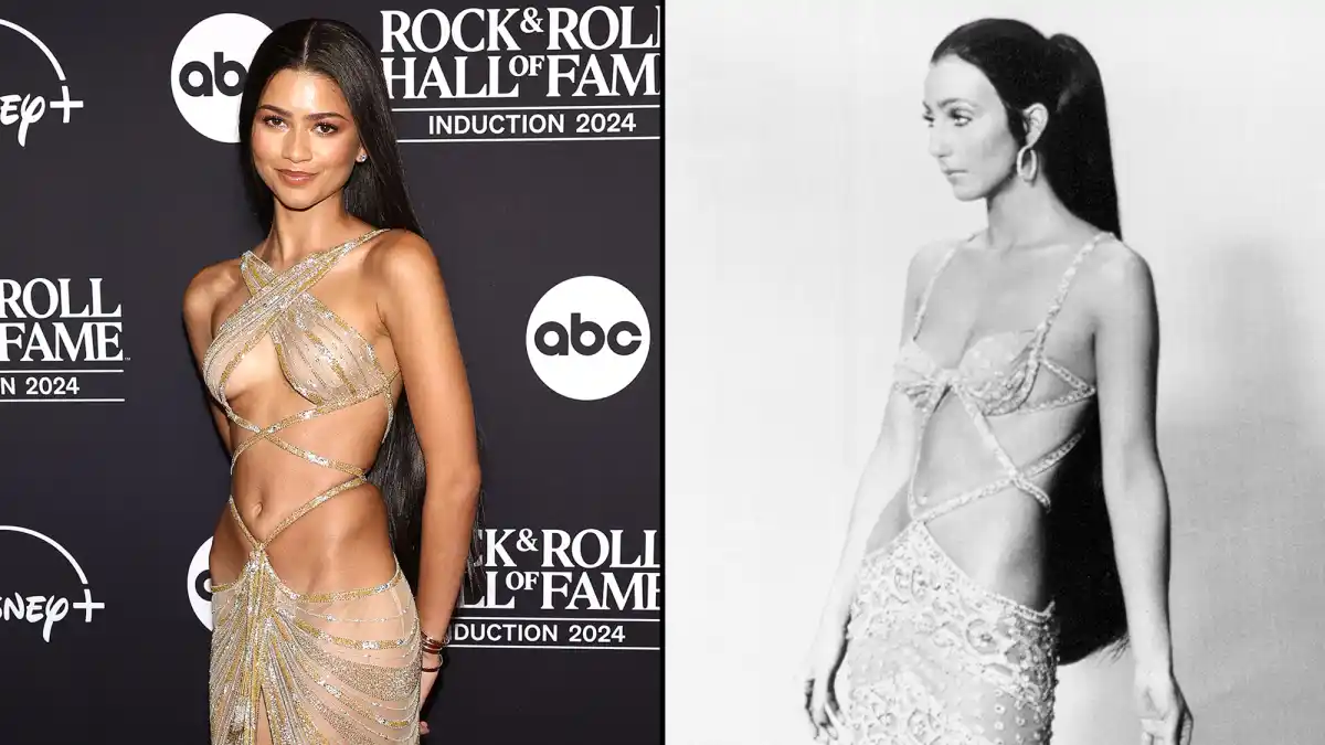 Zendaya Embodies Cher at R& R Induction