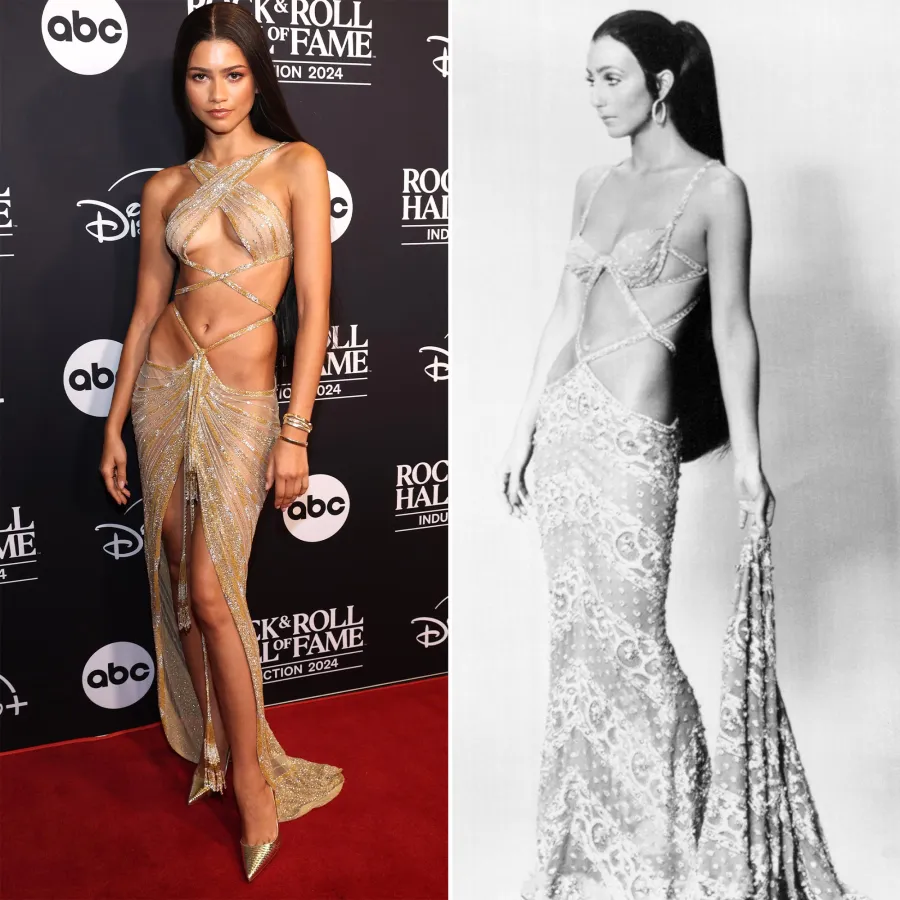 Stars Who Have Channeled Chers Wardrobe and Waist Length Hair Outfits and More