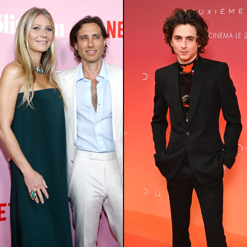 Gwyneth Paltrow revela lo que piensa su esposo Brad Falchuk sobre su beso con Timothee Chalamet