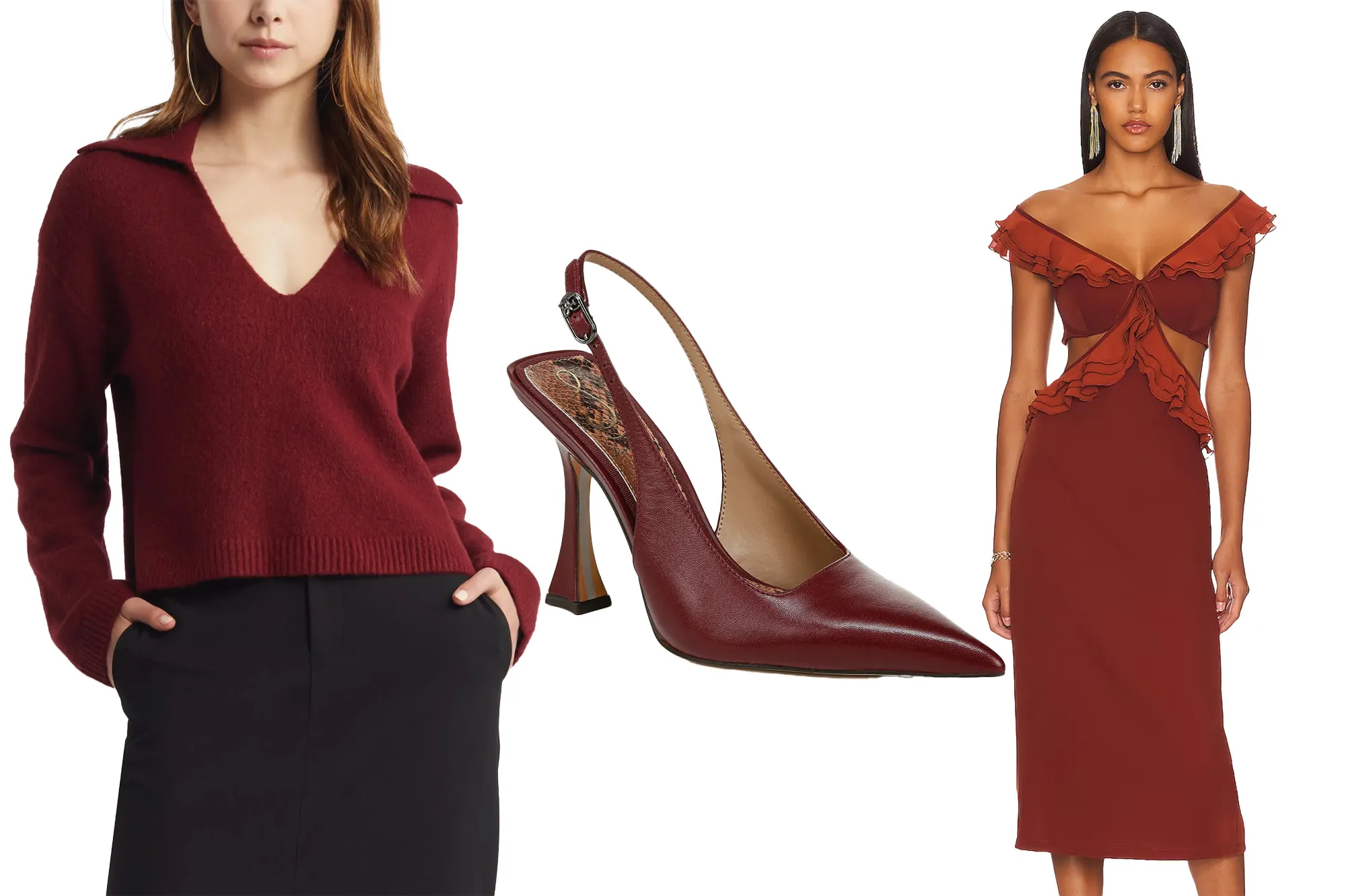 burgundy fashion finds