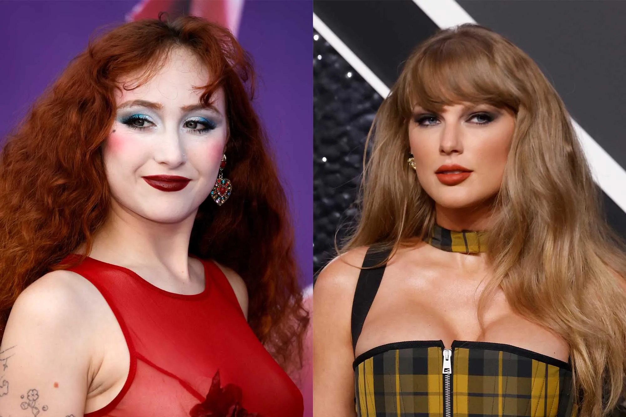 Chappell Roan Taylor Swift False Eyelashes