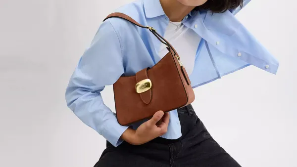 Coach Outlet Suede Bags on Sale
