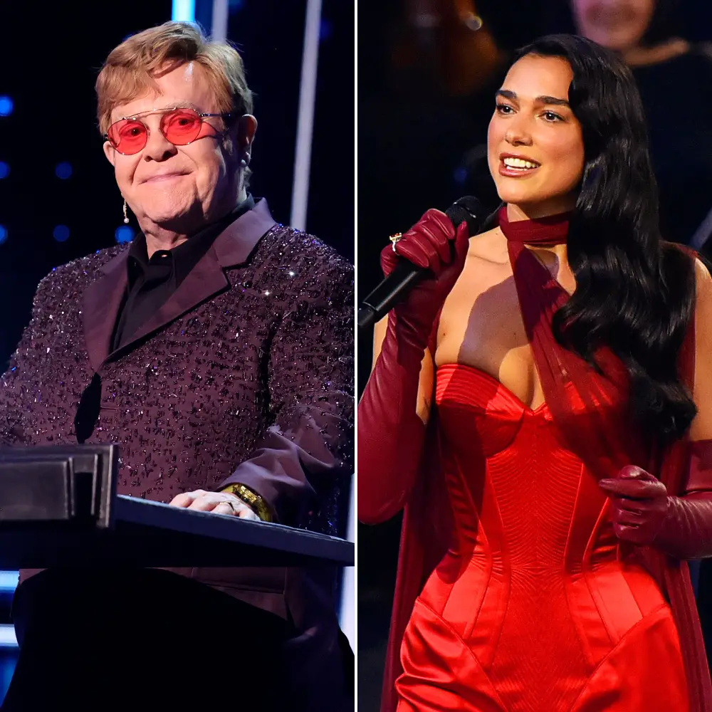 Elton John Joins Dua Lipa on Stage for Surprise 'Cold Heart' Performance Amid Health Challenges