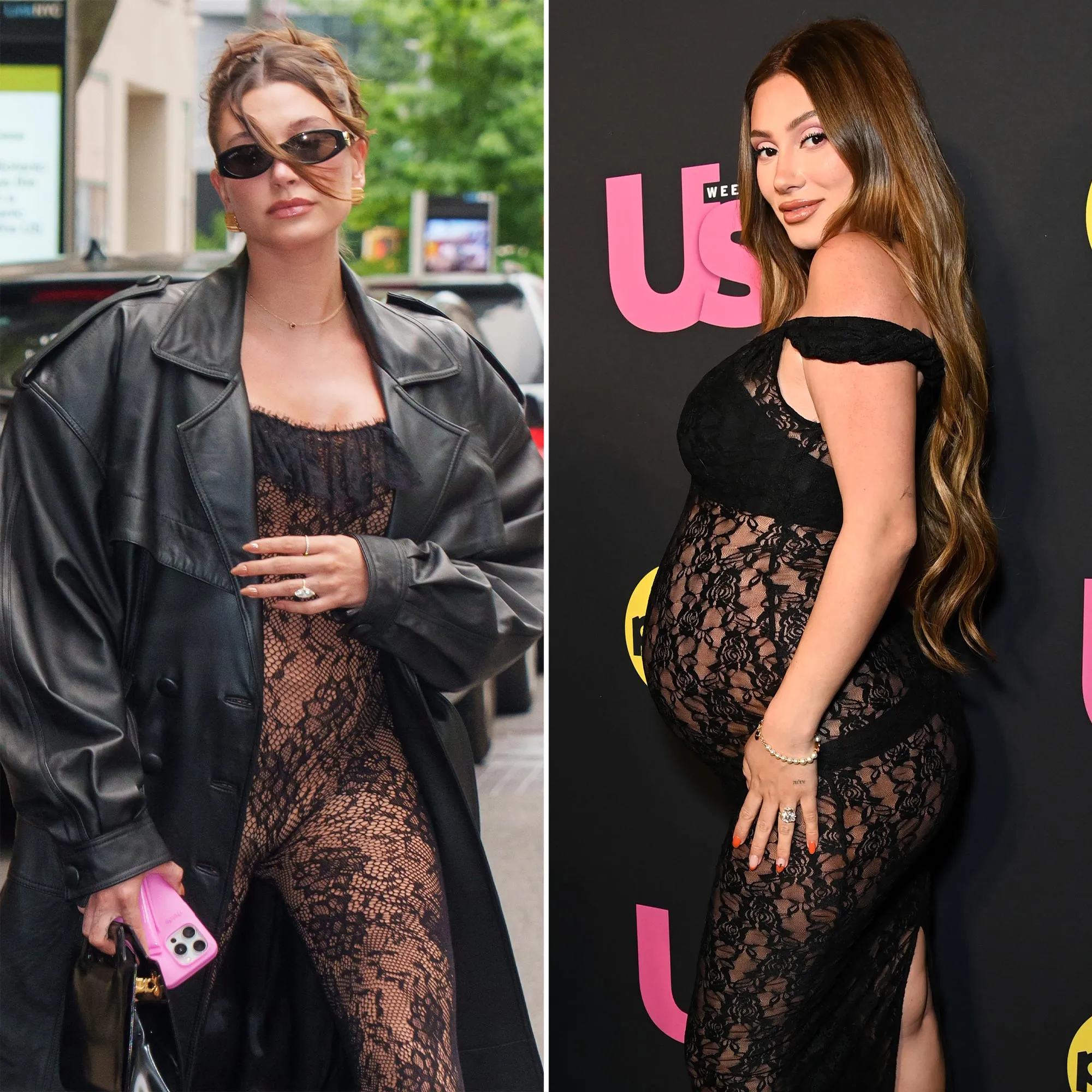 Lindsay Hubbard and Francesca Faragos Maternity Style at the UsW Reality Star Awards