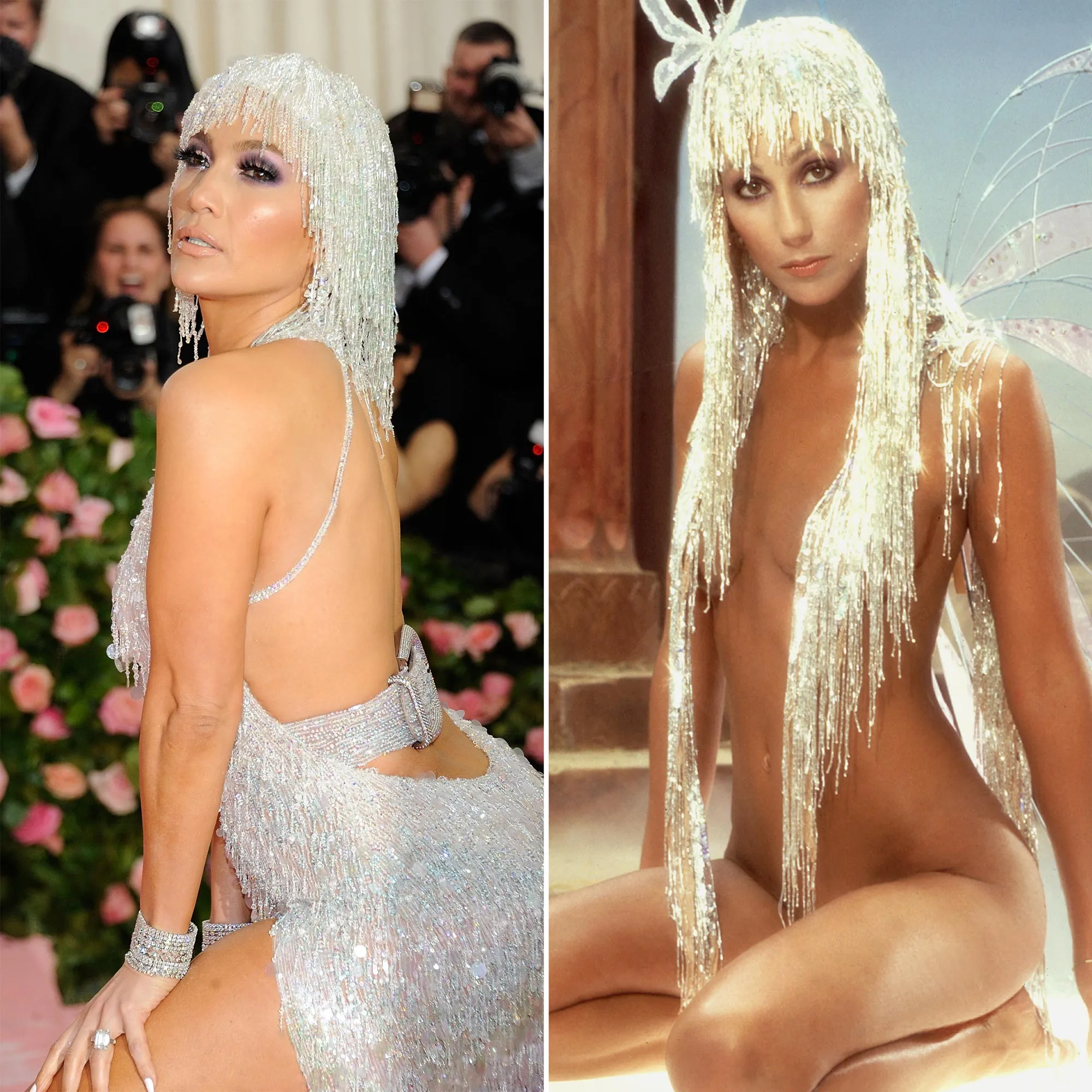 Stars Who Have Channeled Chers Wardrobe and Waist Length Hair Outfits and More