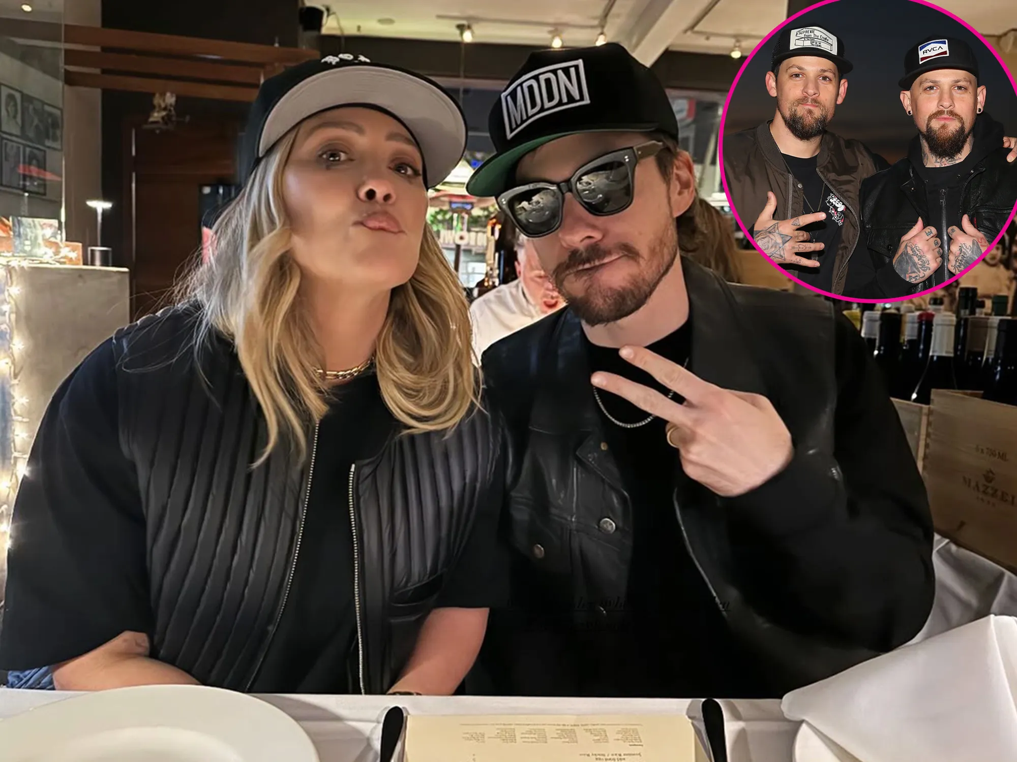 Hilary Duff and Matthew Koma Dress as Madden Twins for Dinner With Her Ex Joel and Nicole Richie