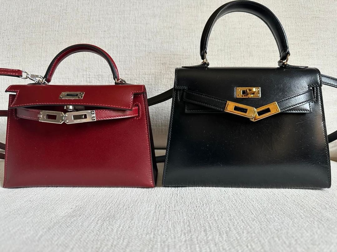 Hermès Vintage Mini Kelly vs. Mini Kelly II