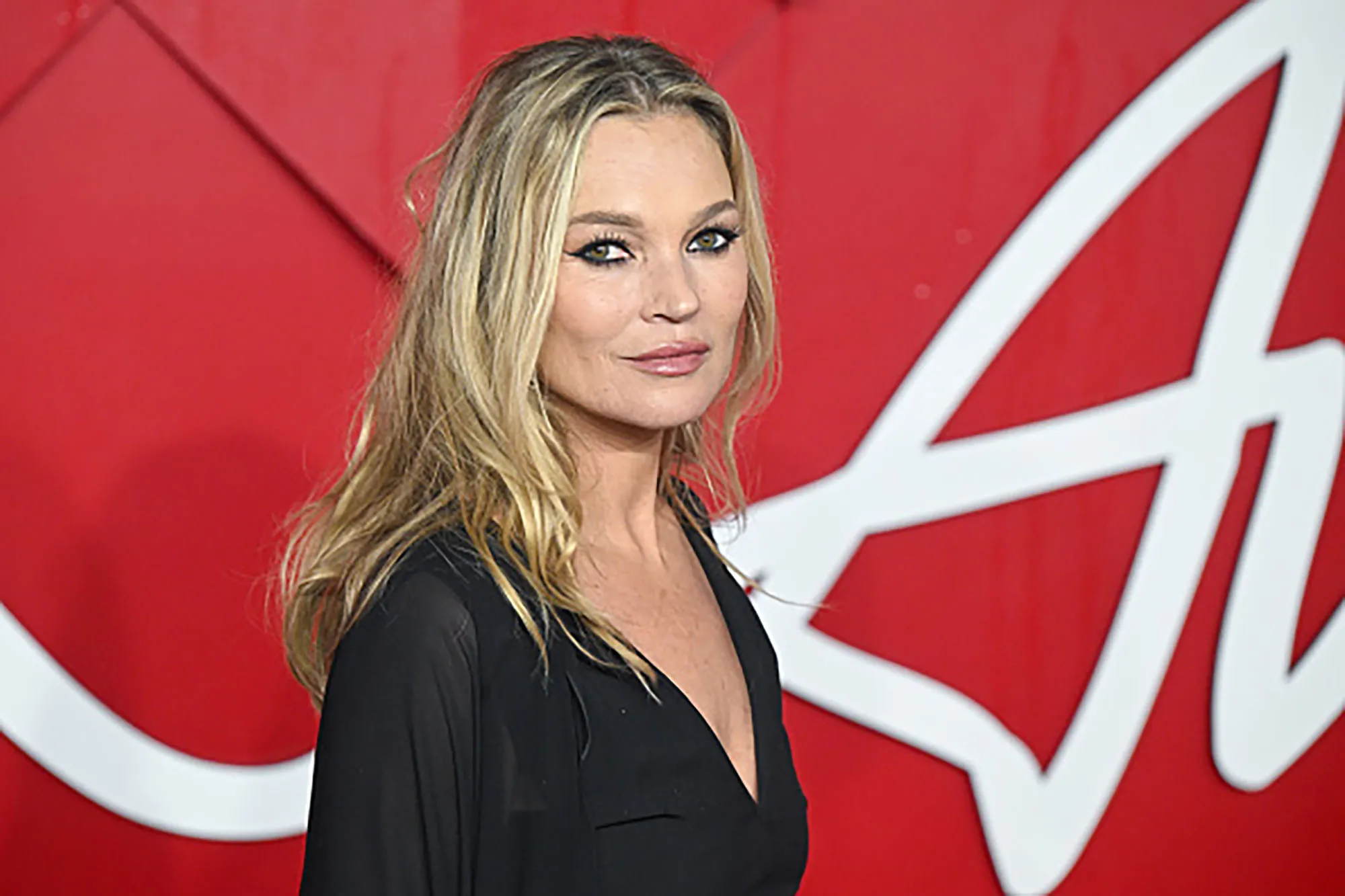 Kate Moss at the Pandora Fashion Awards in London, England.