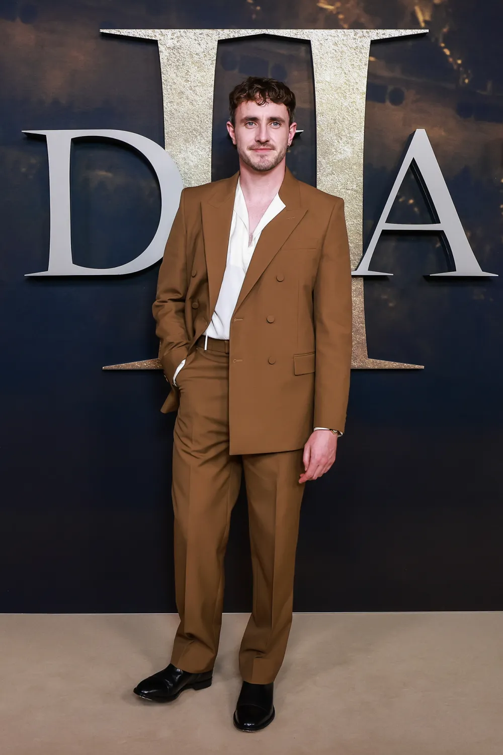 Paul Mescal Cuts a Suave Figure at Australian Gladiator 2 Premiere