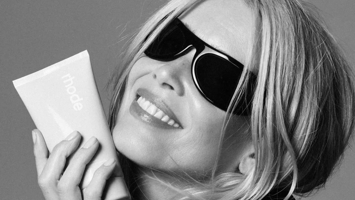 Rhode Skincare Barrier Butter campaign starring Claudia Schiffer