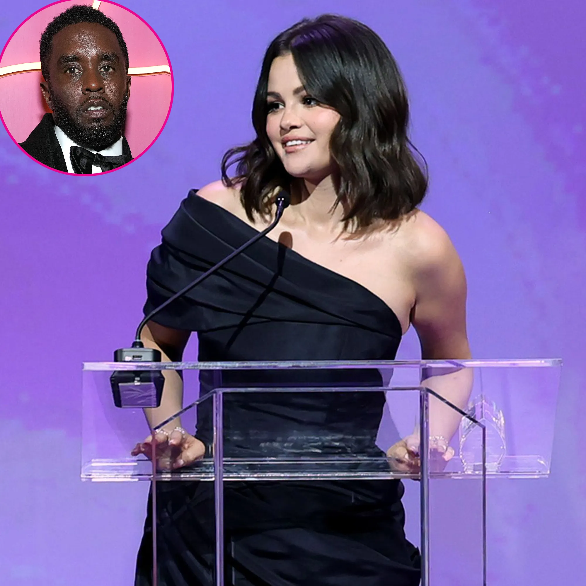 Selena Gomez Laughs Off Snafu After Accidentally Bringing Up Diddy at Charity Event