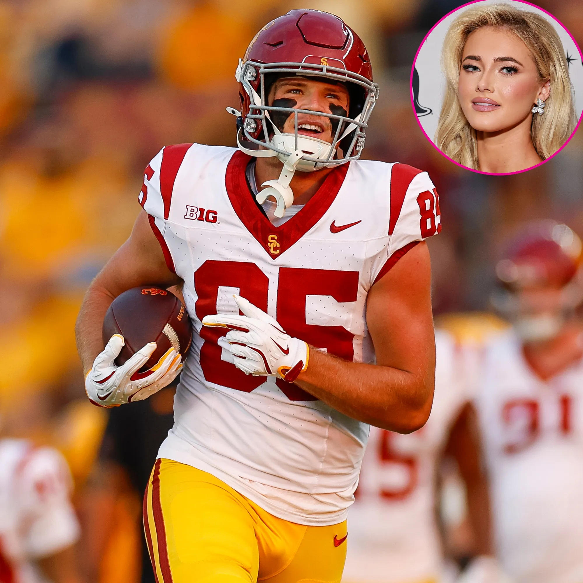 Who Is Walker Lyons? Meet the USC Trojans Tight End Dating to DWTS&rsquo; Rylee Arnold