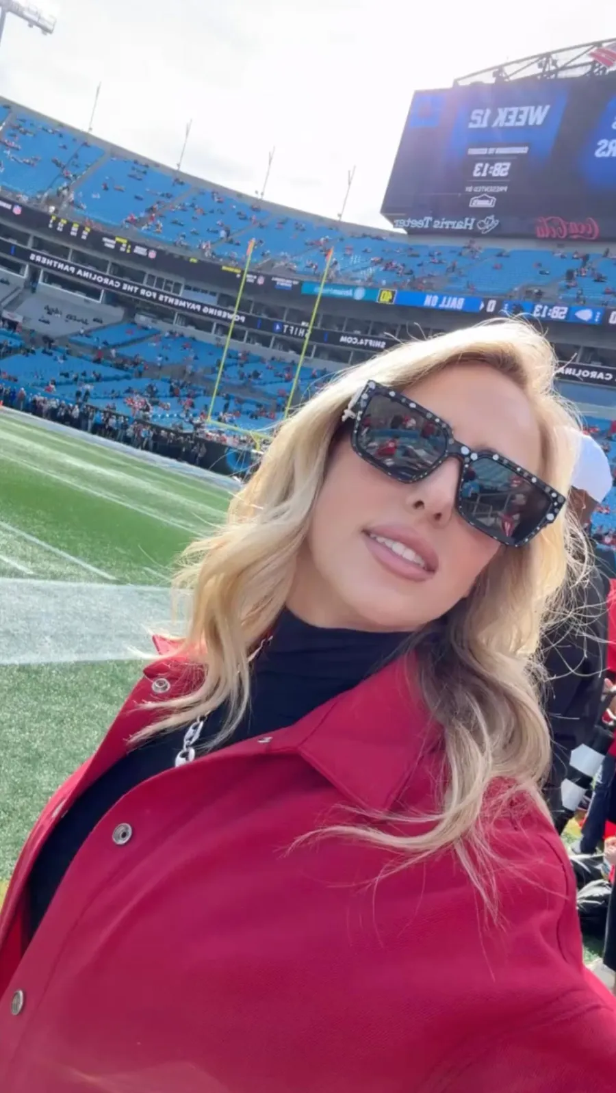 Pregnant Brittany Mahomes Slays Game Day Fashion at Husband Patricks Chiefs vs Panthers Game