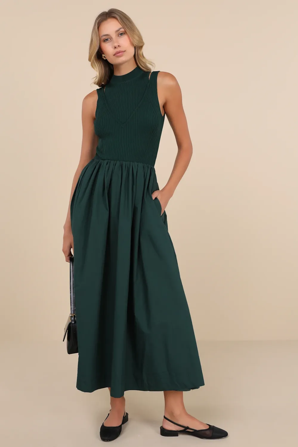 maxi dress with pockets