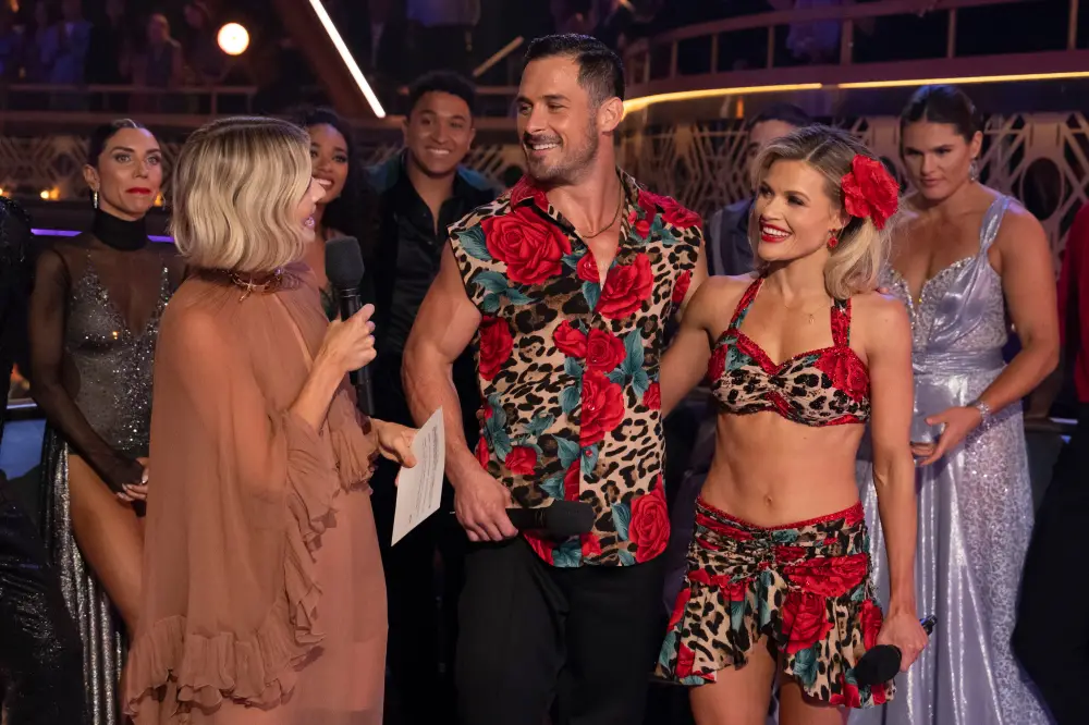 Julianne Hough Flirts With Danny Amendola During 'DWTS' Finale: 'Why Are You in My Bed?'