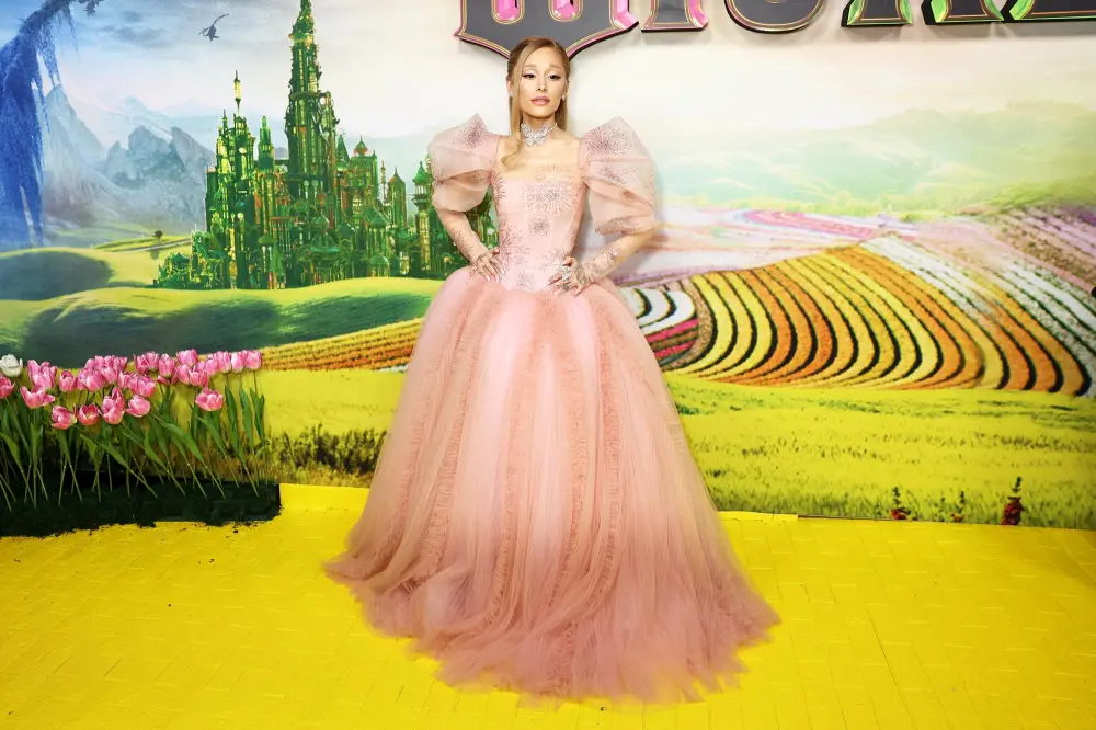 Ariana Grande Stuns in Vivienne Westwood Delivers Glinda Vibes for Wicked Australia Premiere