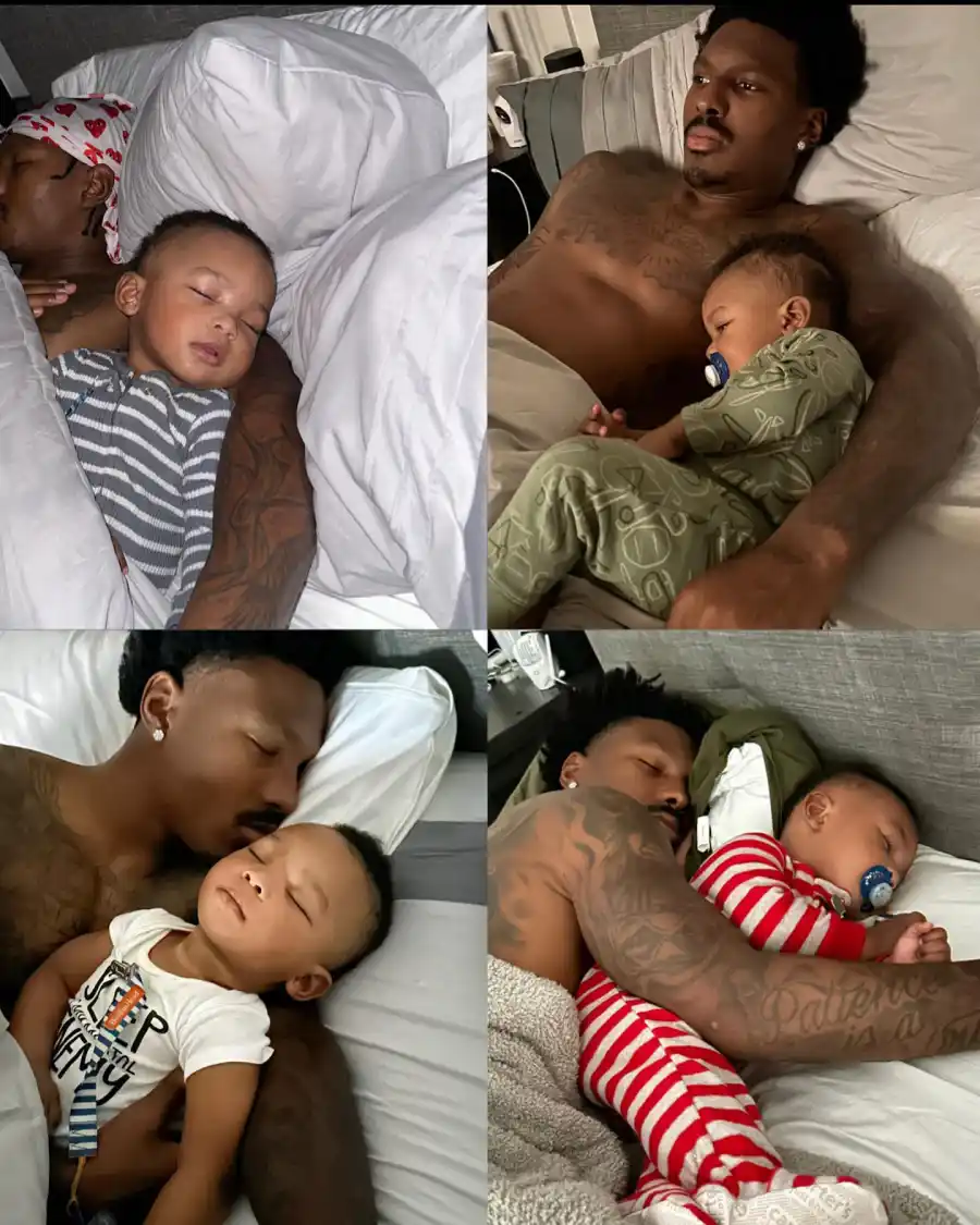 Kansas City Chiefs Wide Receiver Mecole Hardman Jr and Girlfriend Chariah Gordons Family Album