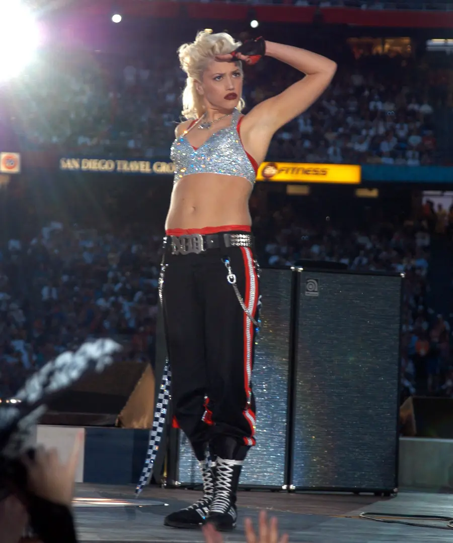2003 Gwen Stefani Most Memorable Throwback Looks