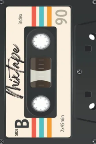Retro Mixtape Notebook