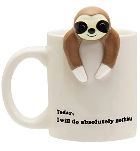 Decodyne Funny Sloth Coffee Mug