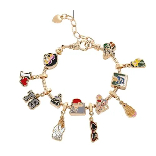W.Sealet Gold Charm Bracelet